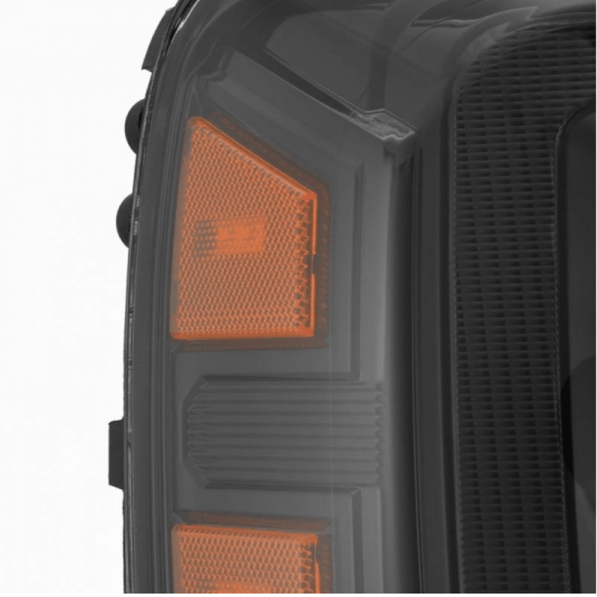 AlphaRex 880616 Nova - Series Alpha - Black LED Projector Headlights - Southern Diesel Supply
