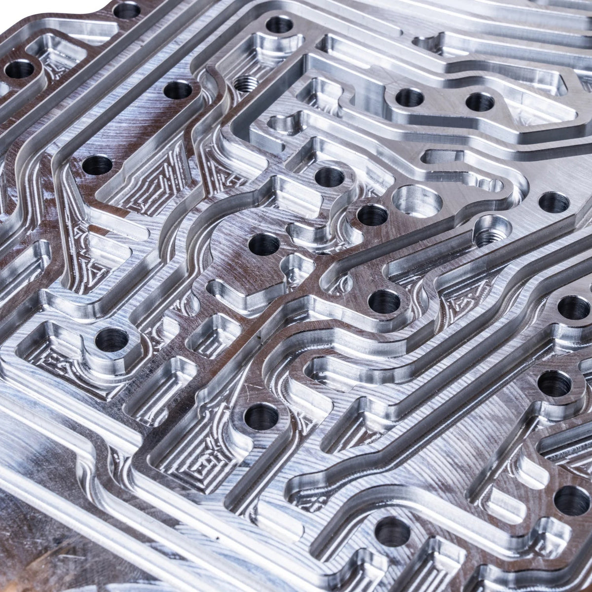 ATS 68RFE Billet Channel Plate (2007.5-2024 6.7L Cummins) - Southern Diesel Supply