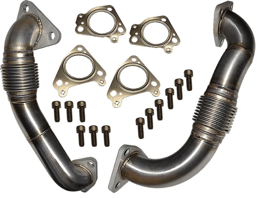 ATS Diesel Performance ATS 204 - 138 - 4248 Direct Replacement Up - Pipe Kit Fits 2001 - 2010 6.6L Duramax - Southern Diesel Supply