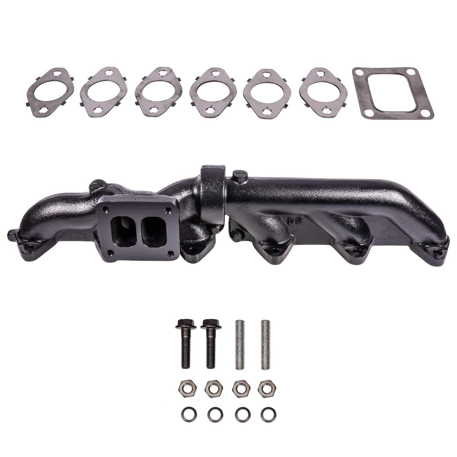 ATS Diesel Performance ATS 204 - 942 - 2272 Pulse Flow Exhaust Manifold Kit Fits 2003 - 2007 5.9L Common Rail Cummins 2 - Pc T4 With Gaskets Turbo Hardware - Southern Diesel Supply