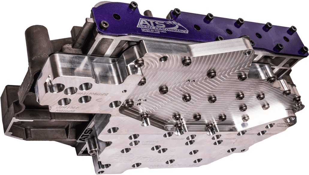 ATS Diesel Performance ATS 303 - 911 - 2380 68RFE Billet Channel Plate Valve Body Fits 2012 - 2018 6.7L Cummins With Solenoid Pack - Southern Diesel Supply