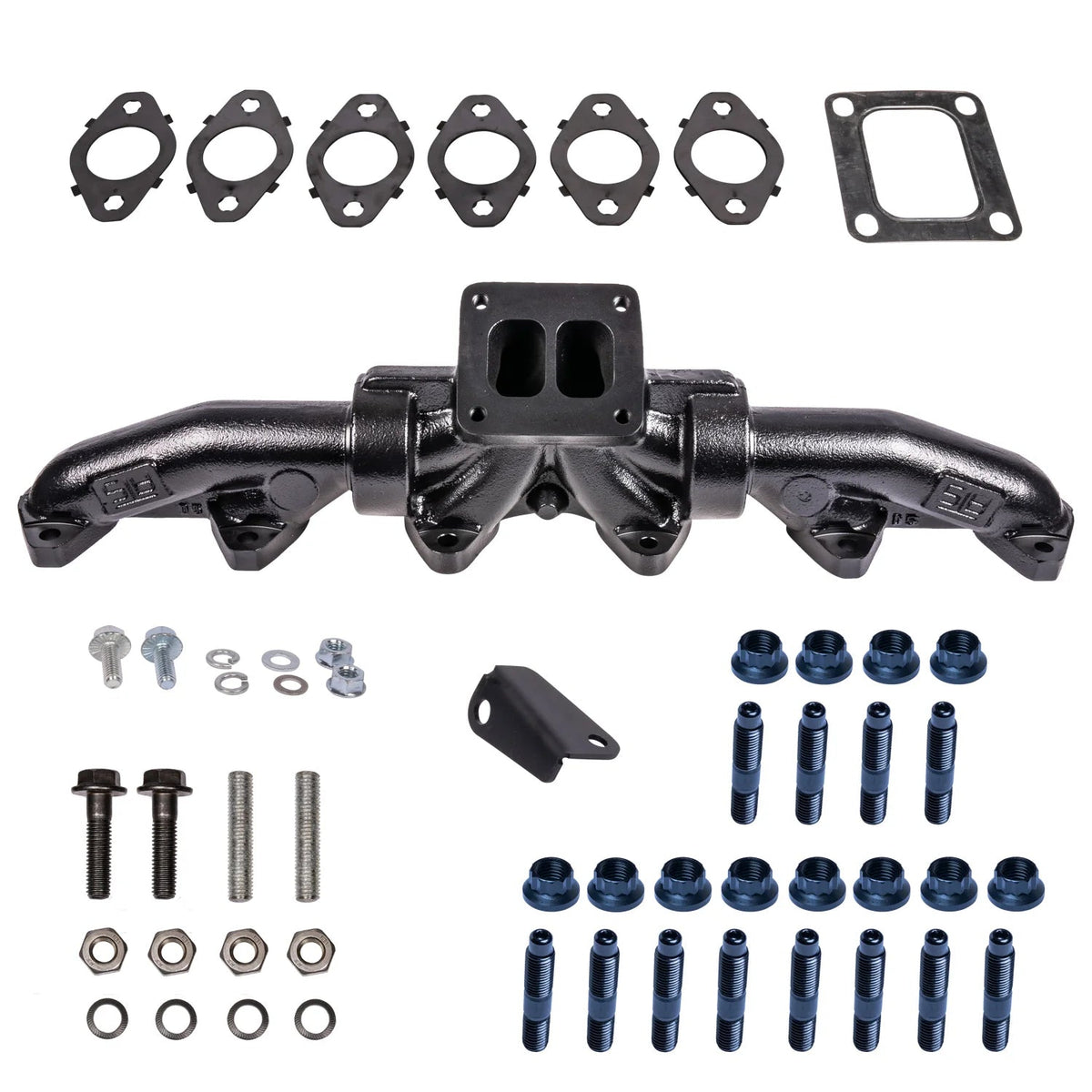 ATS Pulse Flow Exhaust Manifold Kit (1994-2002 5.9L Cummins) - Southern Diesel Supply