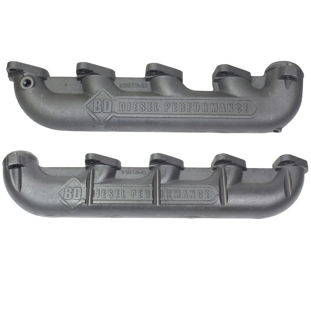 BD Diesel 1041480 Exhaust Manifolds (2003 - 2007 Powerstroke) - Southern Diesel Supply