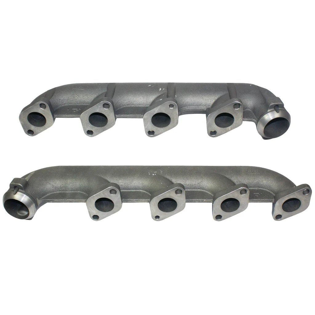 BD Diesel 1041480 Exhaust Manifolds (2003 - 2007 Powerstroke) - Southern Diesel Supply