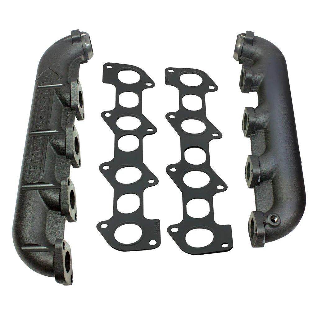 BD Diesel 1041480 Exhaust Manifolds (2003 - 2007 Powerstroke) - Southern Diesel Supply