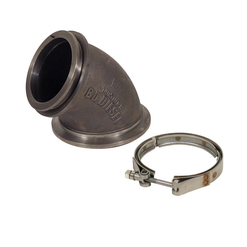 BD Diesel 1045101 Cast Turbo Exhaust Elbow (2007.5 - 2012 Cummins) - Southern Diesel Supply