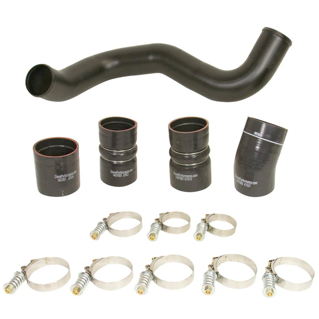 BD Diesel 1047034 Intercooler Hose & Clamp Kit With Intake Tube (2003 - 2007 Powerstroke) - Southern Diesel Supply