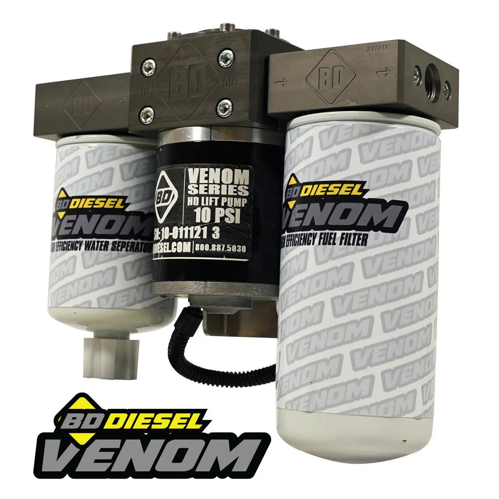 BD Diesel 1050322 Venom Lift Pump With Filter & Separator (2001 - 2010 Duramax) - Southern Diesel Supply