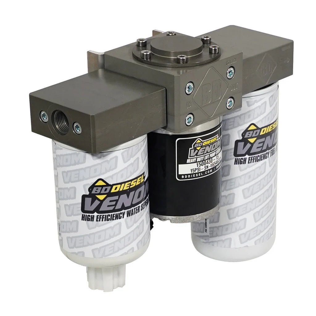 BD Diesel 1050334 Venom Lift Pump With Filter & Water Separator (2013 - 2022 Cummins) - Southern Diesel Supply
