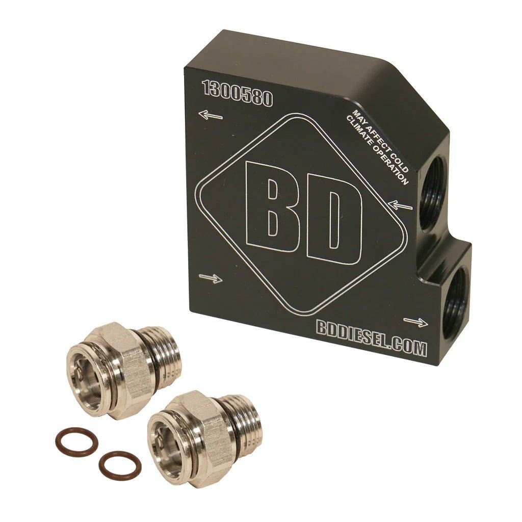 BD Diesel 1061528 Transmission Cooler Thermal Bypass Valve Upgrade (2013 - 2018 Cummins) - Southern Diesel Supply