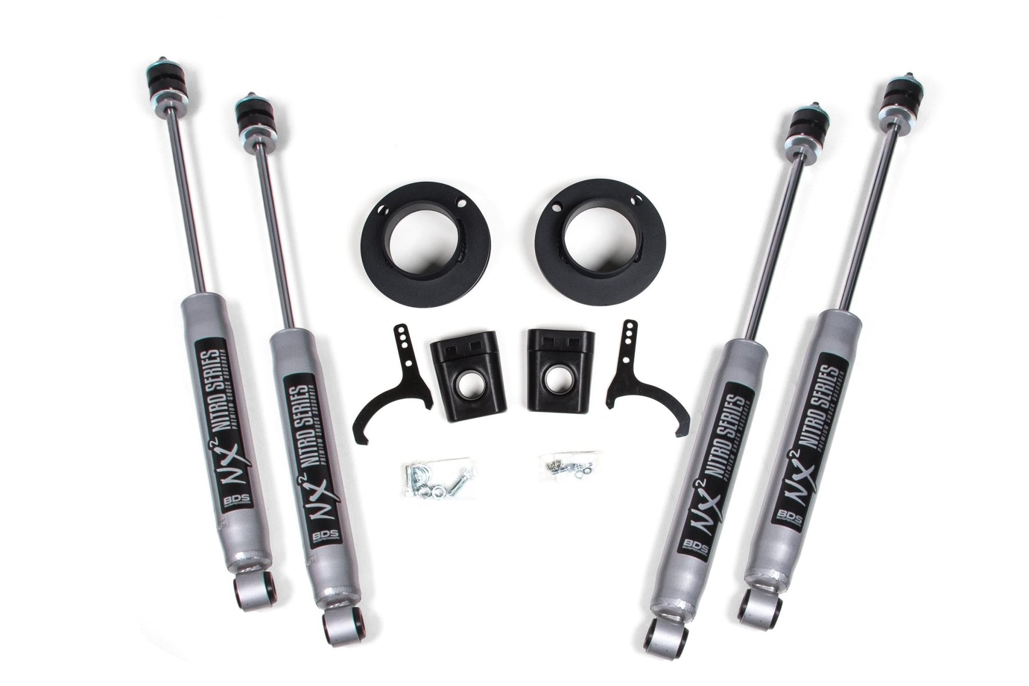 BDS Suspension 2 Inch Leveling Kit (2014 - 2026 2500 Power Wagon Cummins 4WD, Rear Air Ride) - Southern Diesel Supply