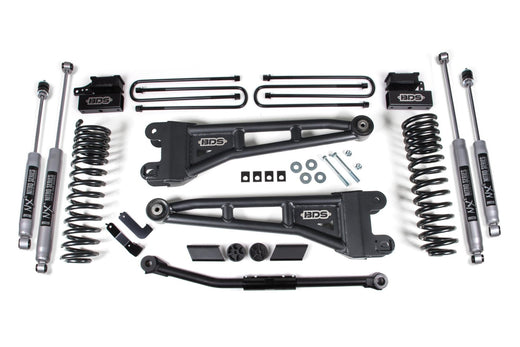 BDS Suspension 2.5 Inch Lift Kit w/ Radius Arm (2020-2022 F-450 Powerstroke 4WD)