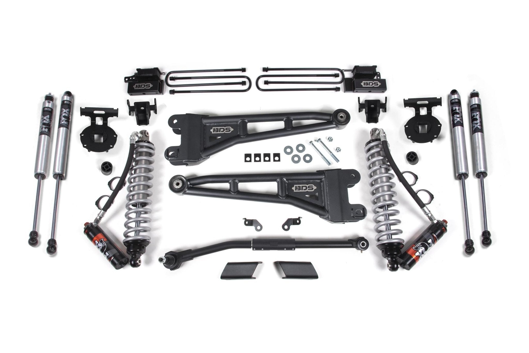 BDS Suspension 2.5 Inch Lift Kit w/ Radius Arm FOX 2.5 Performance Elite Coil - Over Conversion (202 - 2022 F - 450 Powerstroke 4WD) - Southern Diesel Supply
