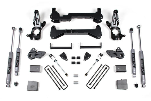 BDS Suspension 7 Inch Lift Kit (2001-2010 2500 6.6L Duramax 2WD)