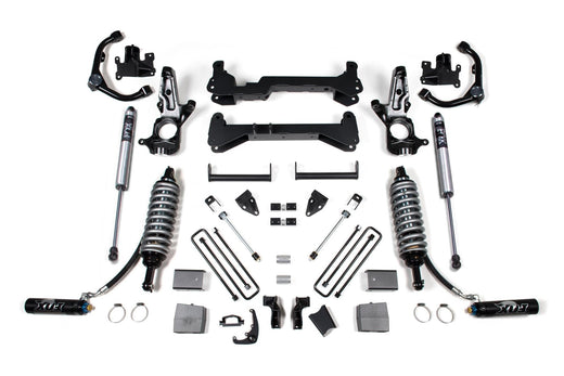 BDS Suspension 7 Inch Lift Kit FOX 2.5 Coil-Over Conversion (2001-2010 2500 6.6L Duramax 2WD)