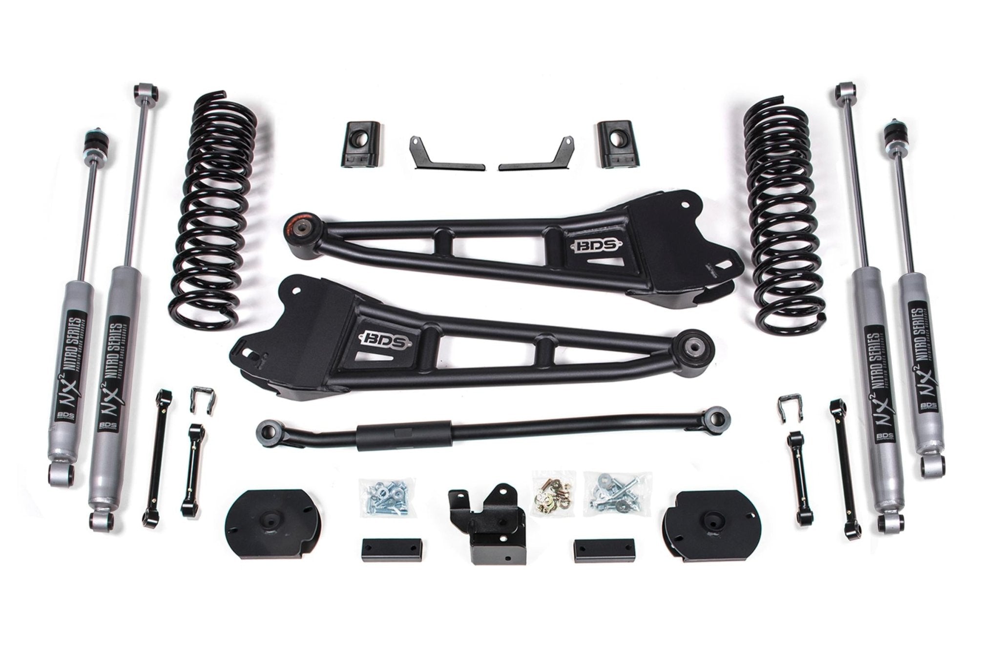 BDS Suspension 3 Inch Lift Kit (2019 - 2024 2500 Cummins Rear Air Ride, 4WD) - Southern Diesel Supply