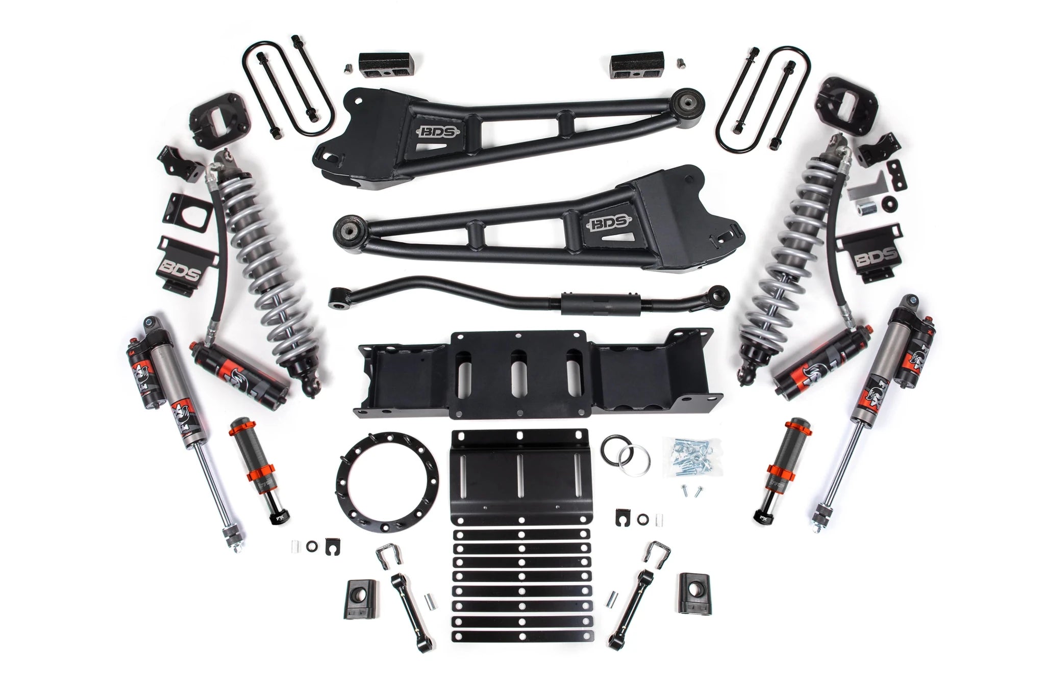 BDS Suspension 3 Inch Lift Kit FOX 2.5 Coil-Over Conversion (2019-2024 3500 6.7L Cummins 4WD) - Southern Diesel Supply