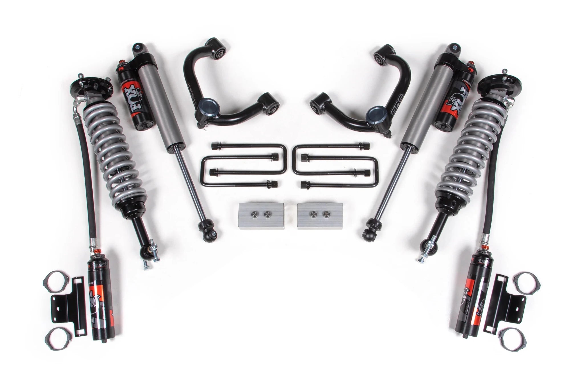BDS Suspension 3 Inch Lift Kit FOX 2.5 Performance Elite Coil - Over (2018 - 2020 3.0L Powerstroke 4WD) - Southern Diesel Supply
