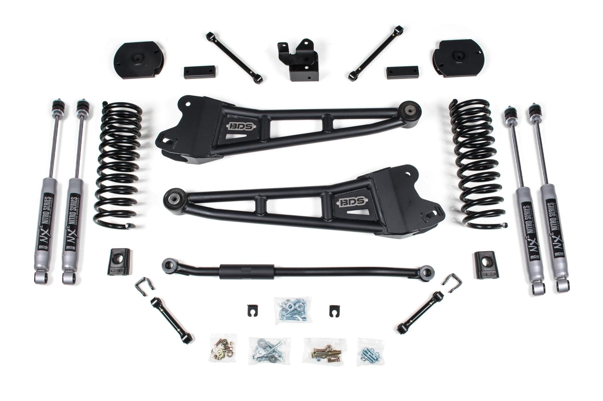 BDS Suspension 3 Inch Lift Kit w/ Radius Arm (2014 - 2018 2500 Cummins 4WD) - Southern Diesel Supply