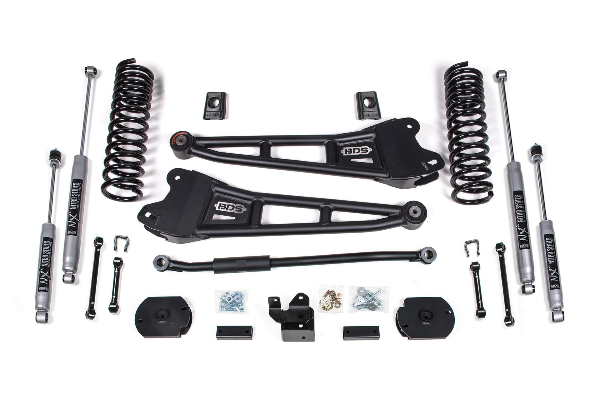 BDS Suspension 3 Inch Lift Kit w/ Radius Arm (2019 - 2024 2500 Cummins 4WD) - Southern Diesel Supply
