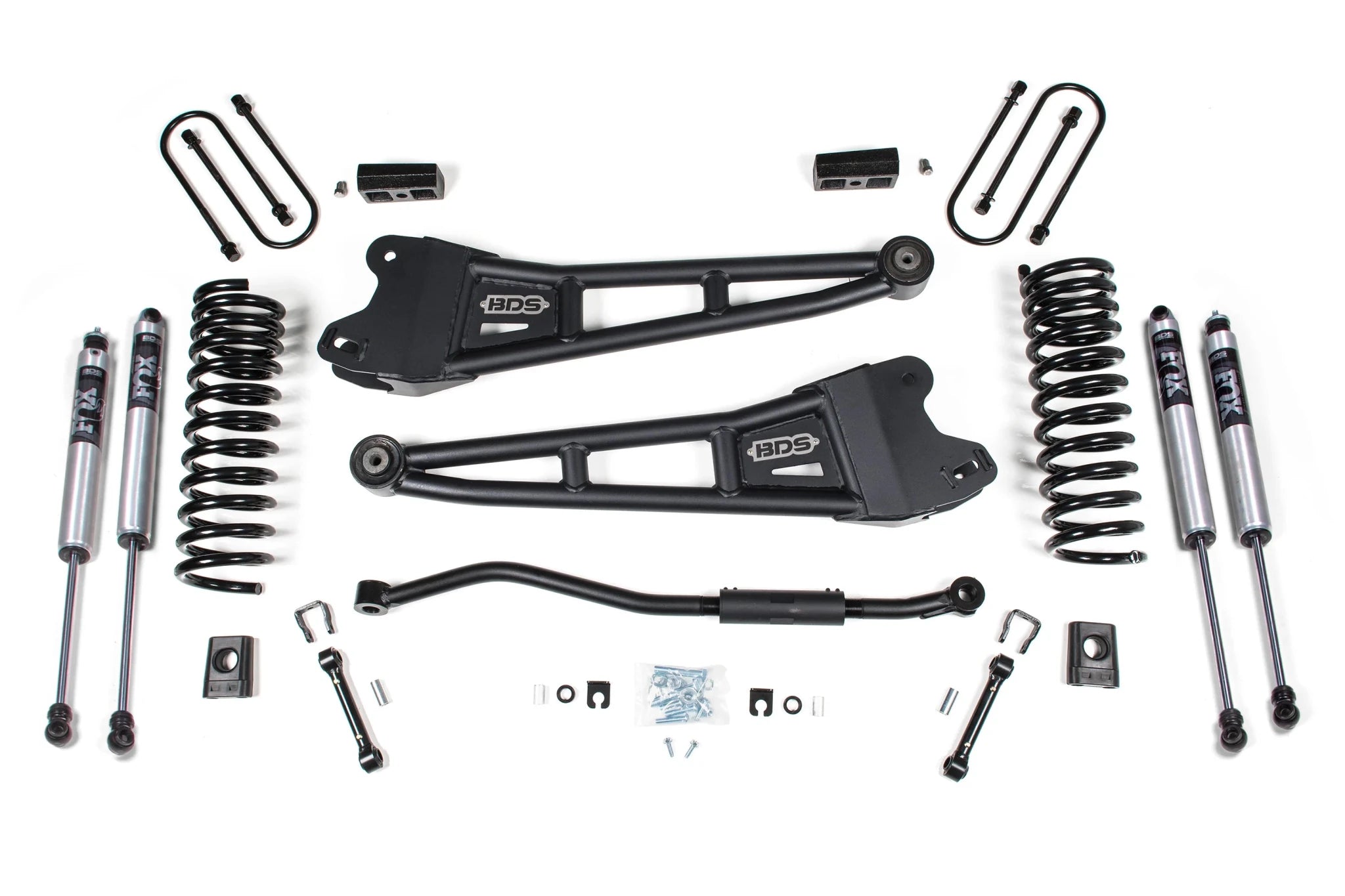 BDS Suspension 3 Inch Lift Kit w/ Radius Arm (2019 - 2024 3500 Cummins 4WD) - Southern Diesel Supply