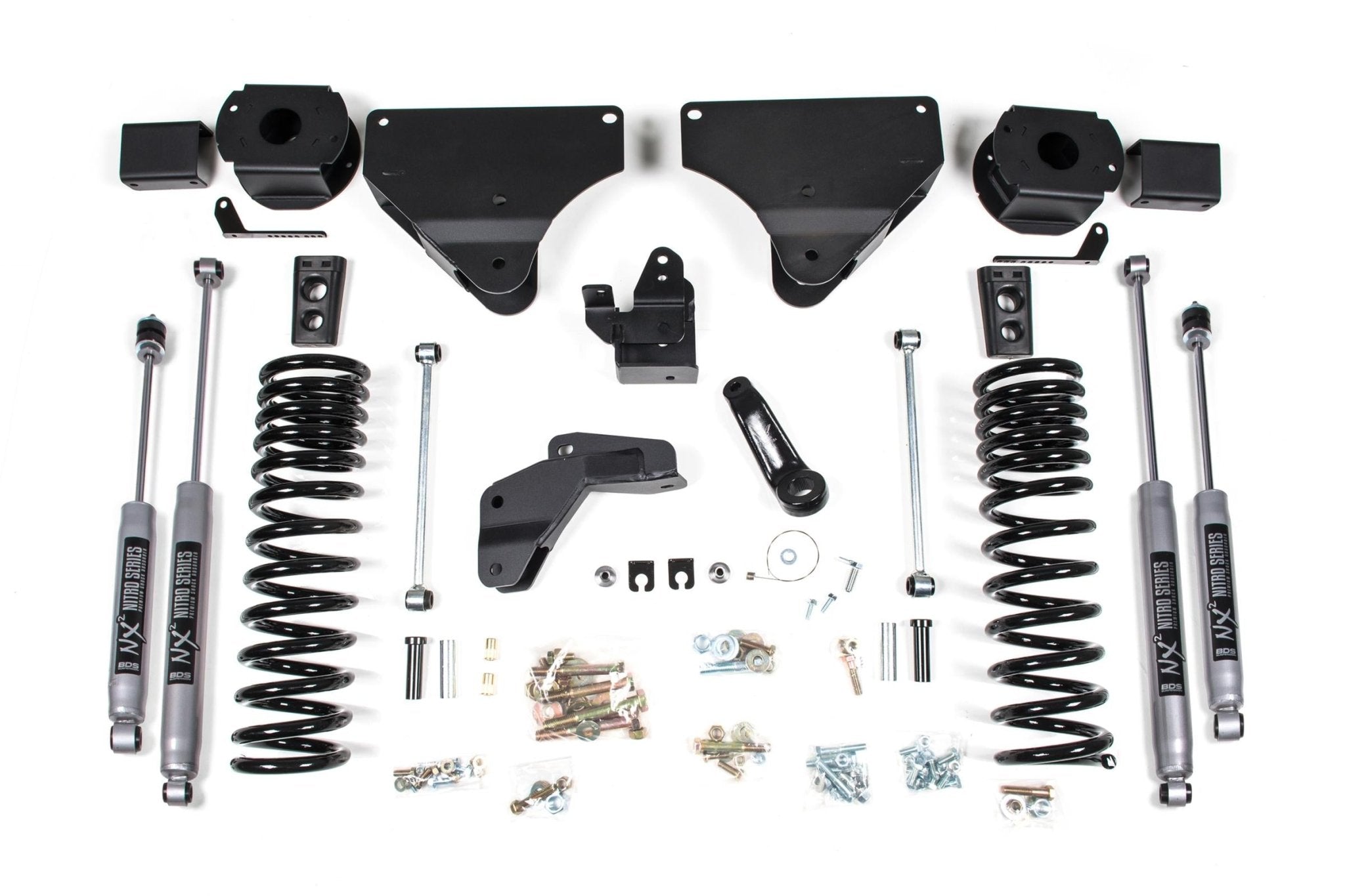 BDS Suspension 4 Inch Lift Kit (2014 - 2018 2500 Cummins 4WD, Rear Air Ride) - Southern Diesel Supply