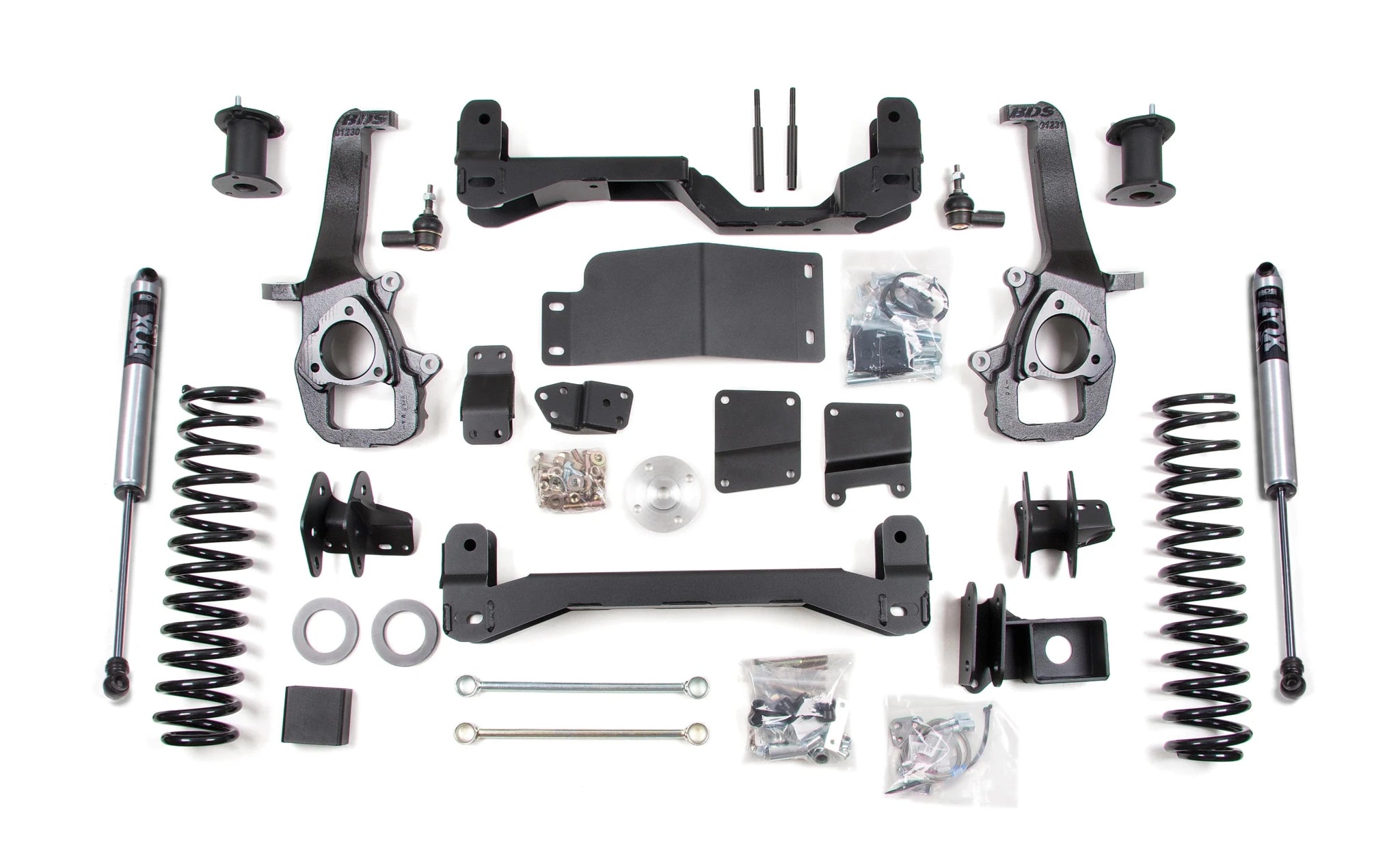 BDS Suspension 4 Inch Lift Kit (2014 - 2018 3.0L Cummins 4WD) - Southern Diesel Supply