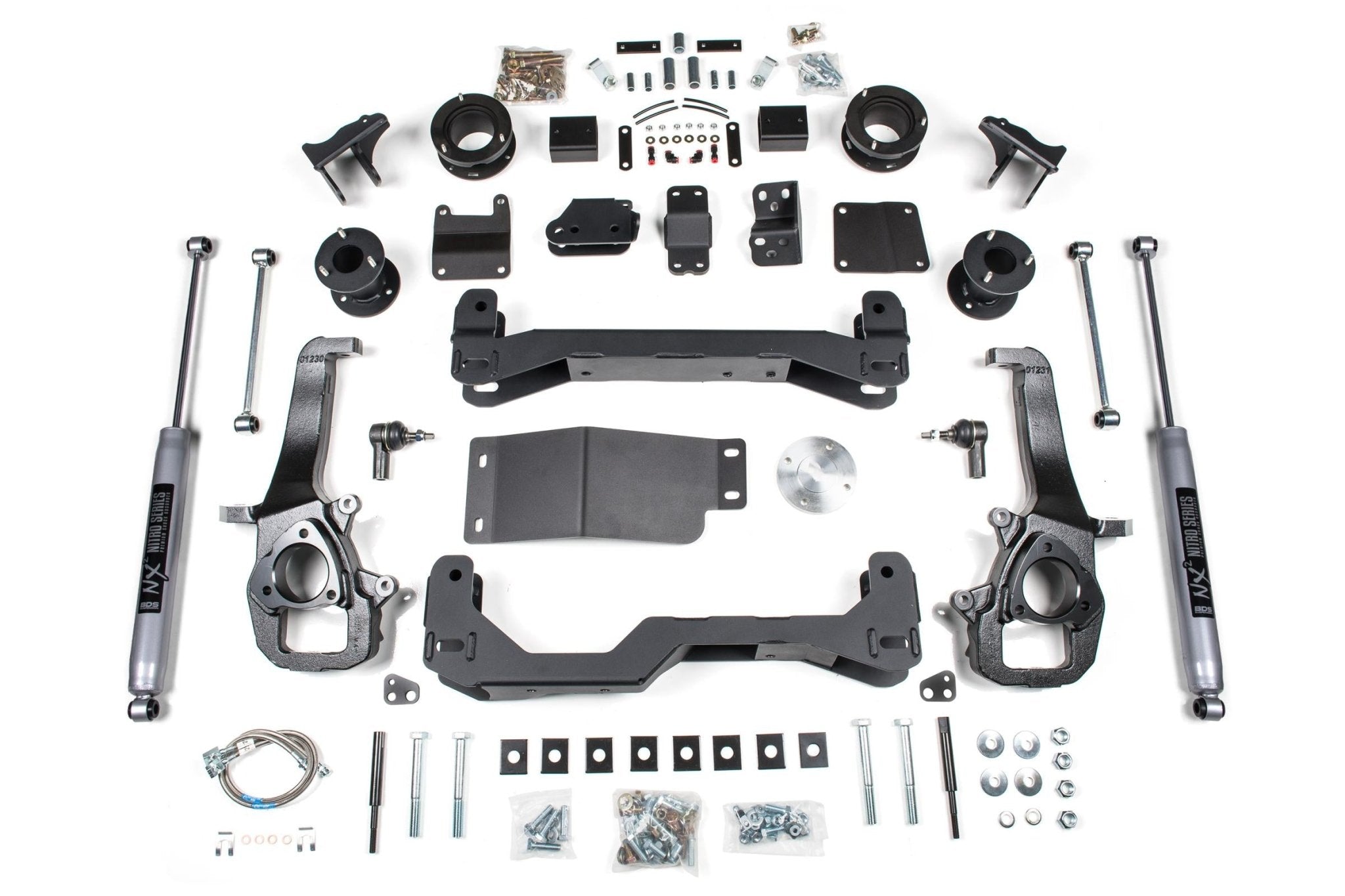 BDS Suspension 4 Inch Lift Kit (2014 - 2018 3.0L Cummins 4WD) - Southern Diesel Supply