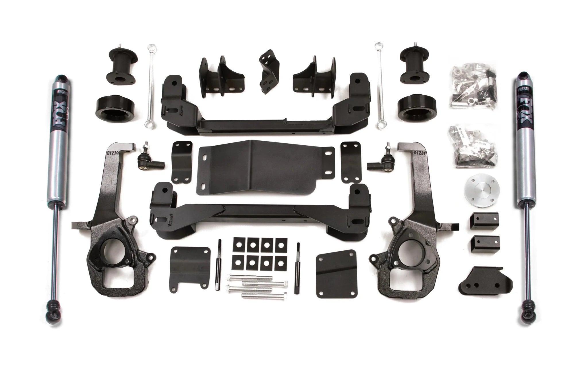 BDS Suspension 4 Inch Lift Kit (2014 - 2018 3.0L Cummins 4WD) - Southern Diesel Supply