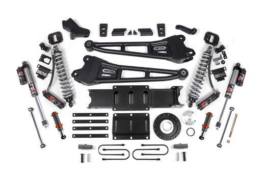 BDS Suspension 4 Inch Lift Kit FOX 2.5 Coil-Over Conversion (2013-2018 3500 6.7L Cummins 4WD)