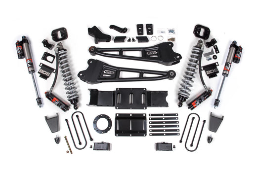 BDS Suspension 4 Inch Lift Kit FOX 2.5 Coil-Over Conversion (2019-2024 3500 6.7L Cummins 4WD)