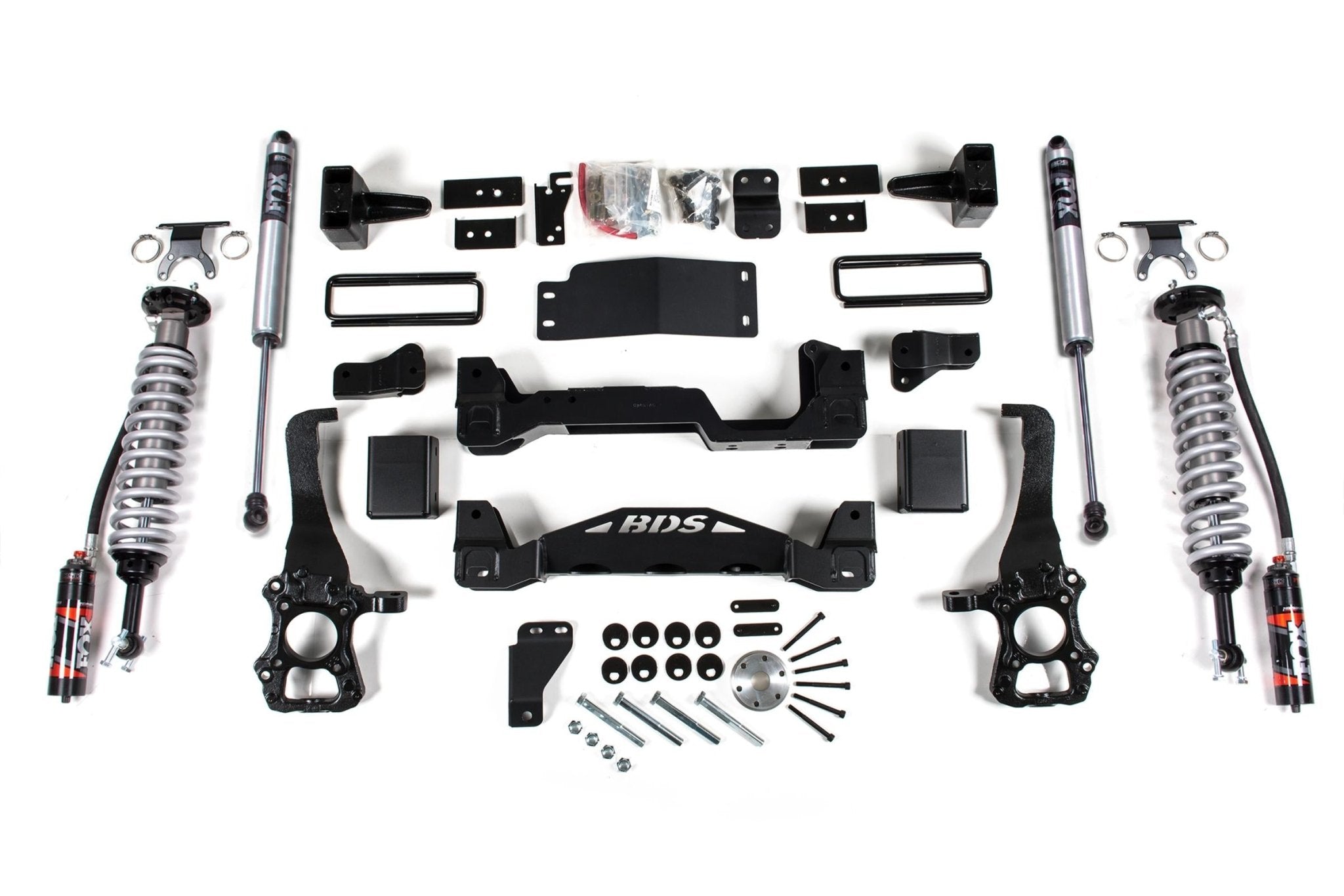 BDS Suspension 4 Inch Lift Kit FOX 2.5 Performance Elite Coil - Over (2018 - 2020 3.0L Powerstroke 4WD) - Southern Diesel Supply