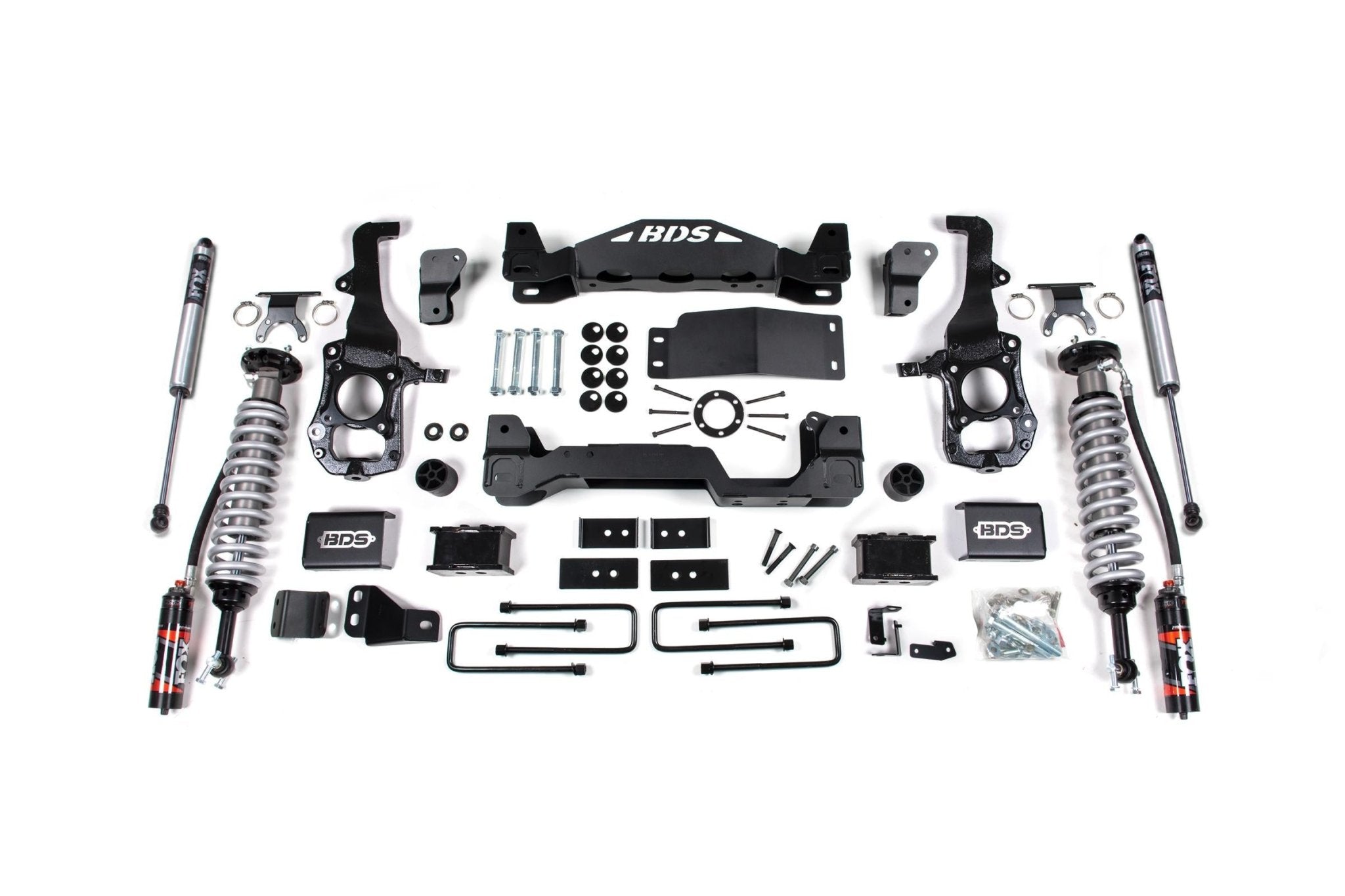BDS Suspension 4 Inch Lift Kit FOX 2.5 Performance Elite Coil - Over (2021 3.0L Powerstroke 4WD) - Southern Diesel Supply
