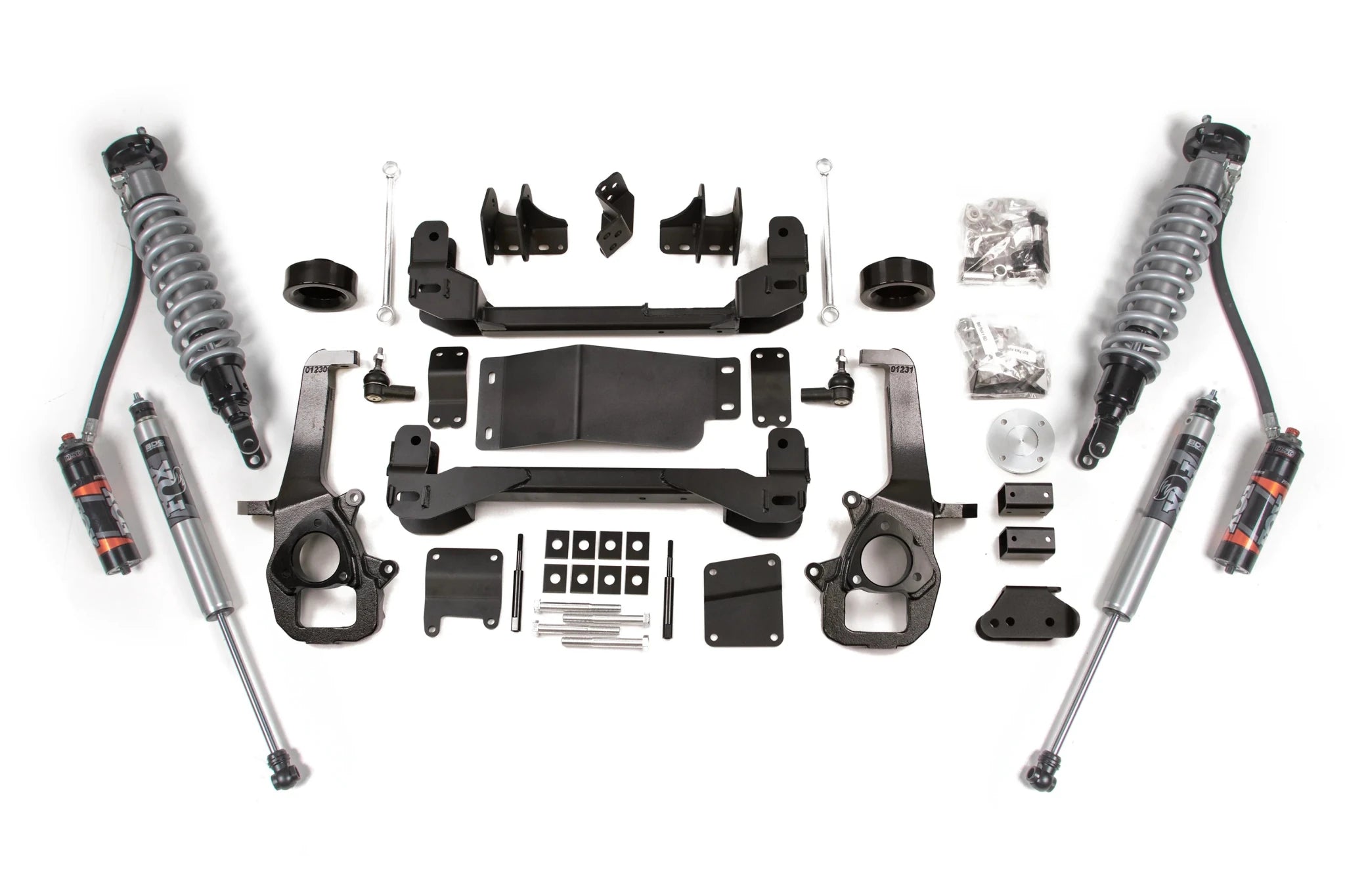 BDS Suspension 4 Inch Lift Kit FOX 2.5 Performance Elite Coilover (2014-2018 3.0L Cummins 4WD) - Southern Diesel Supply