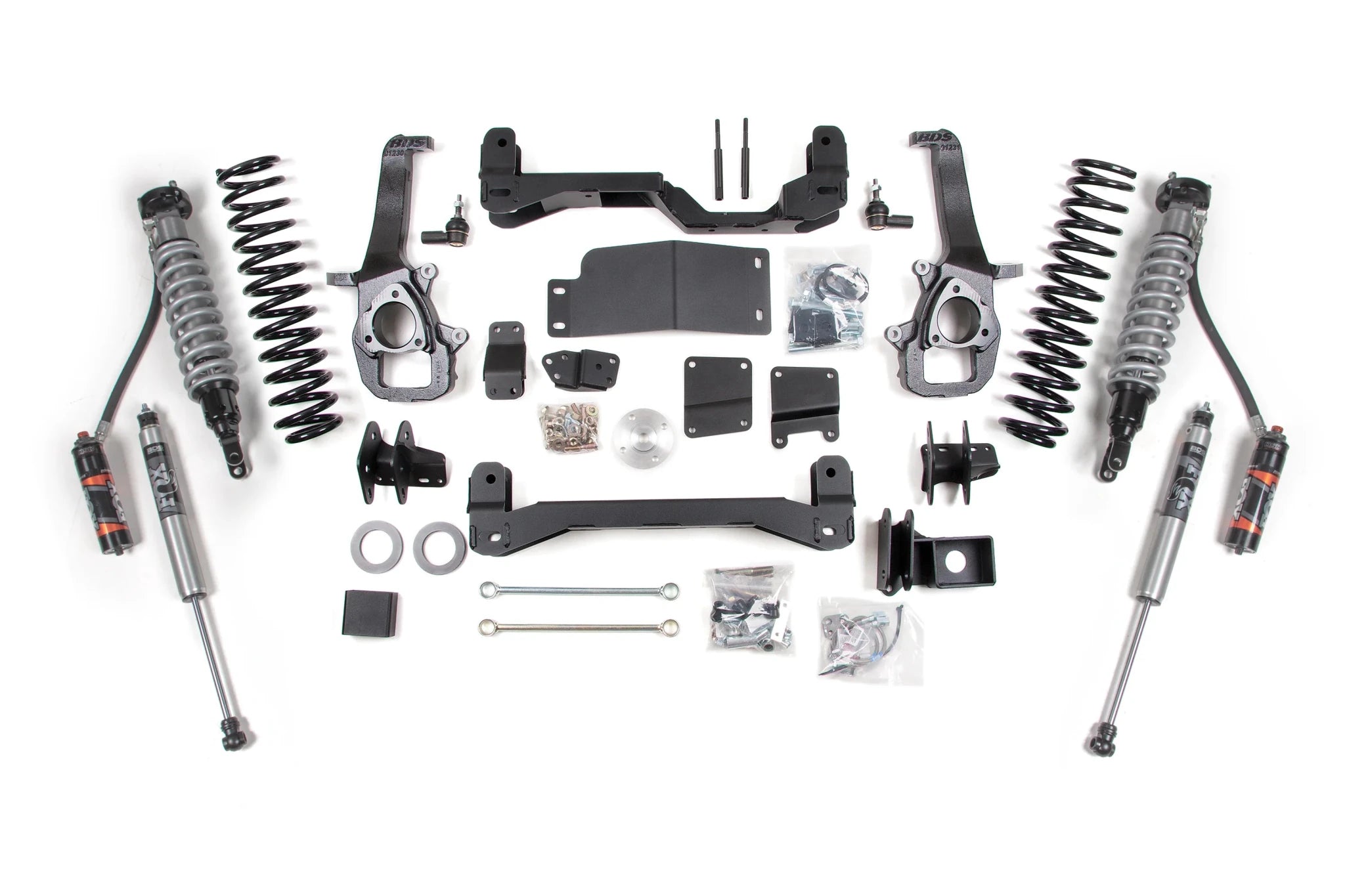BDS Suspension 4 Inch Lift Kit FOX 2.5 Performance Elite Coilover (2014-2018 3.0L Cummins 4WD) - Southern Diesel Supply