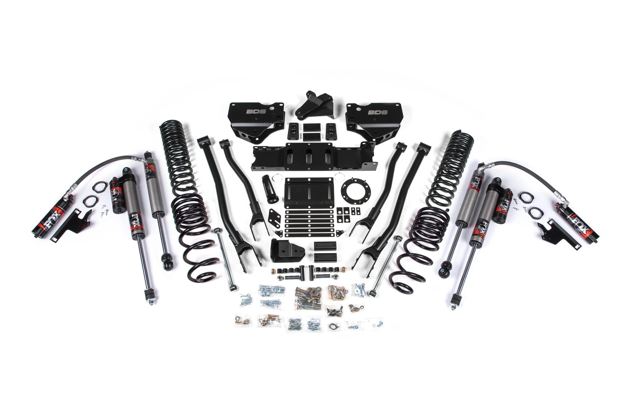 BDS Suspension 4 Inch Lift Kit w/ 4-Link (2019-2024 2500 6.7L Cummins 4WD) - Southern Diesel Supply