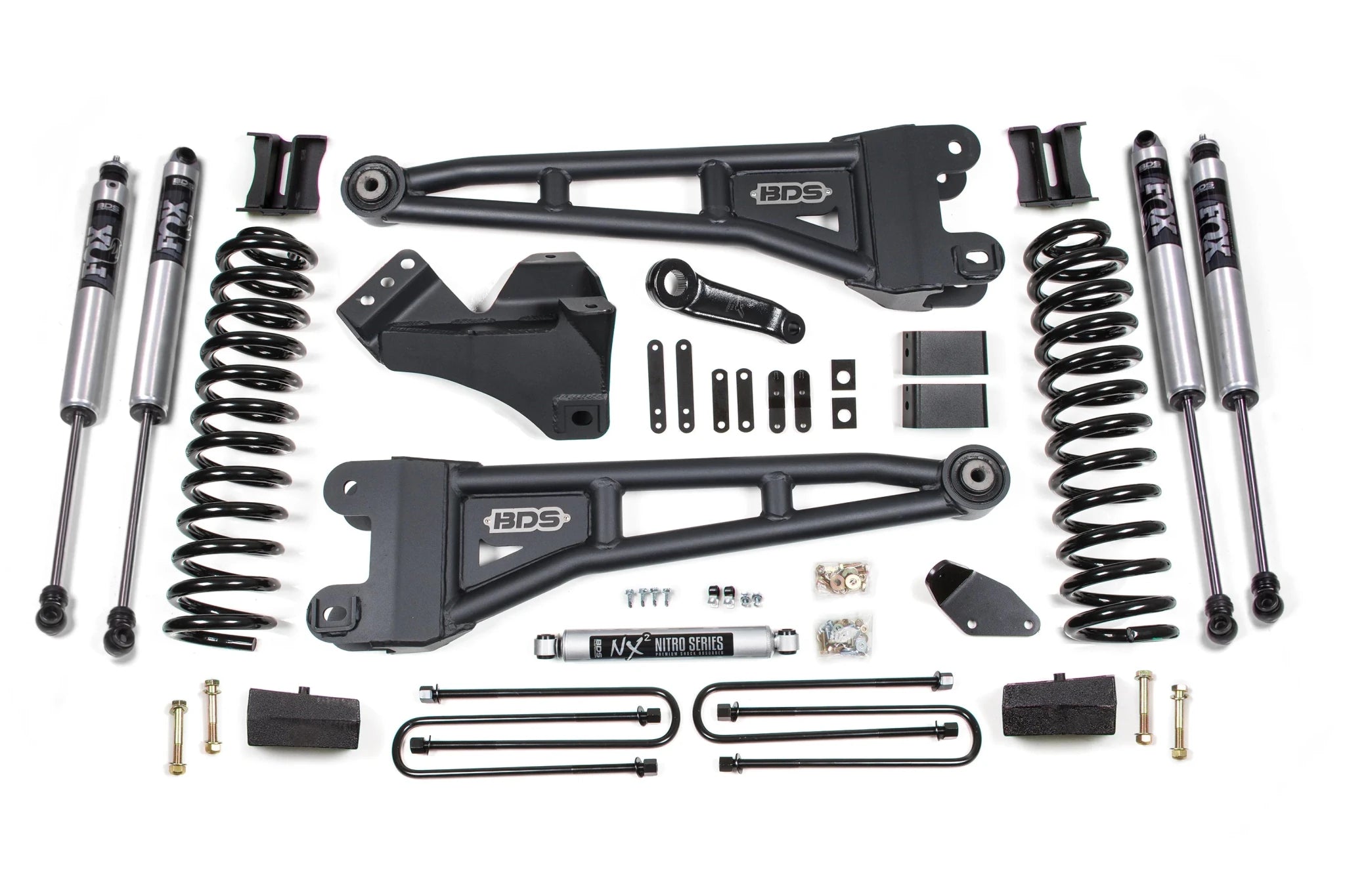BDS Suspension 4 Inch Lift Kit w/ Radius Arm (2008 - 2010 Powerstroke 4WD) - Southern Diesel Supply