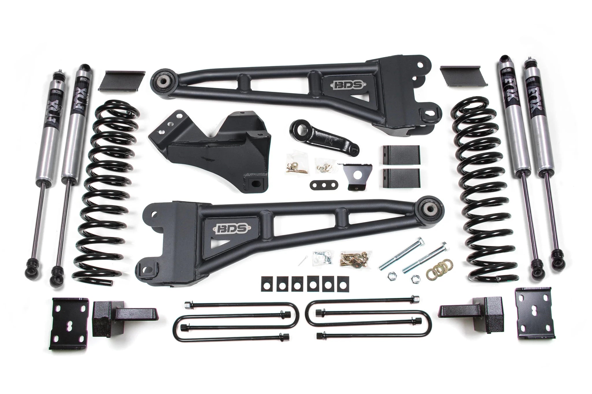 BDS Suspension 4 Inch Lift Kit w/ Radius Arm (2011 - 2016 Powerstroke 4WD) - Southern Diesel Supply