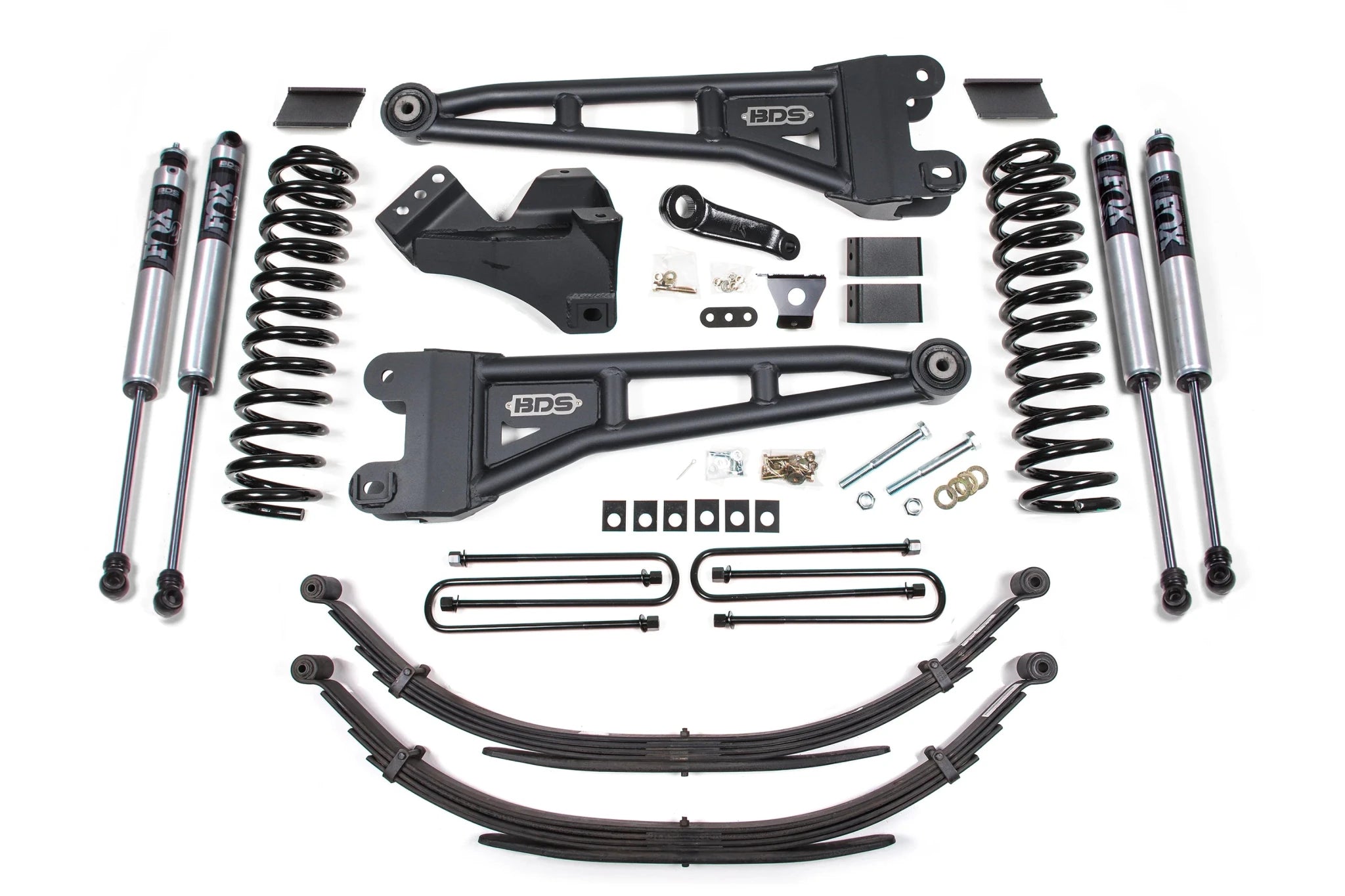 BDS Suspension 4 Inch Lift Kit w/ Radius Arm (2011 - 2016 Powerstroke 4WD) - Southern Diesel Supply