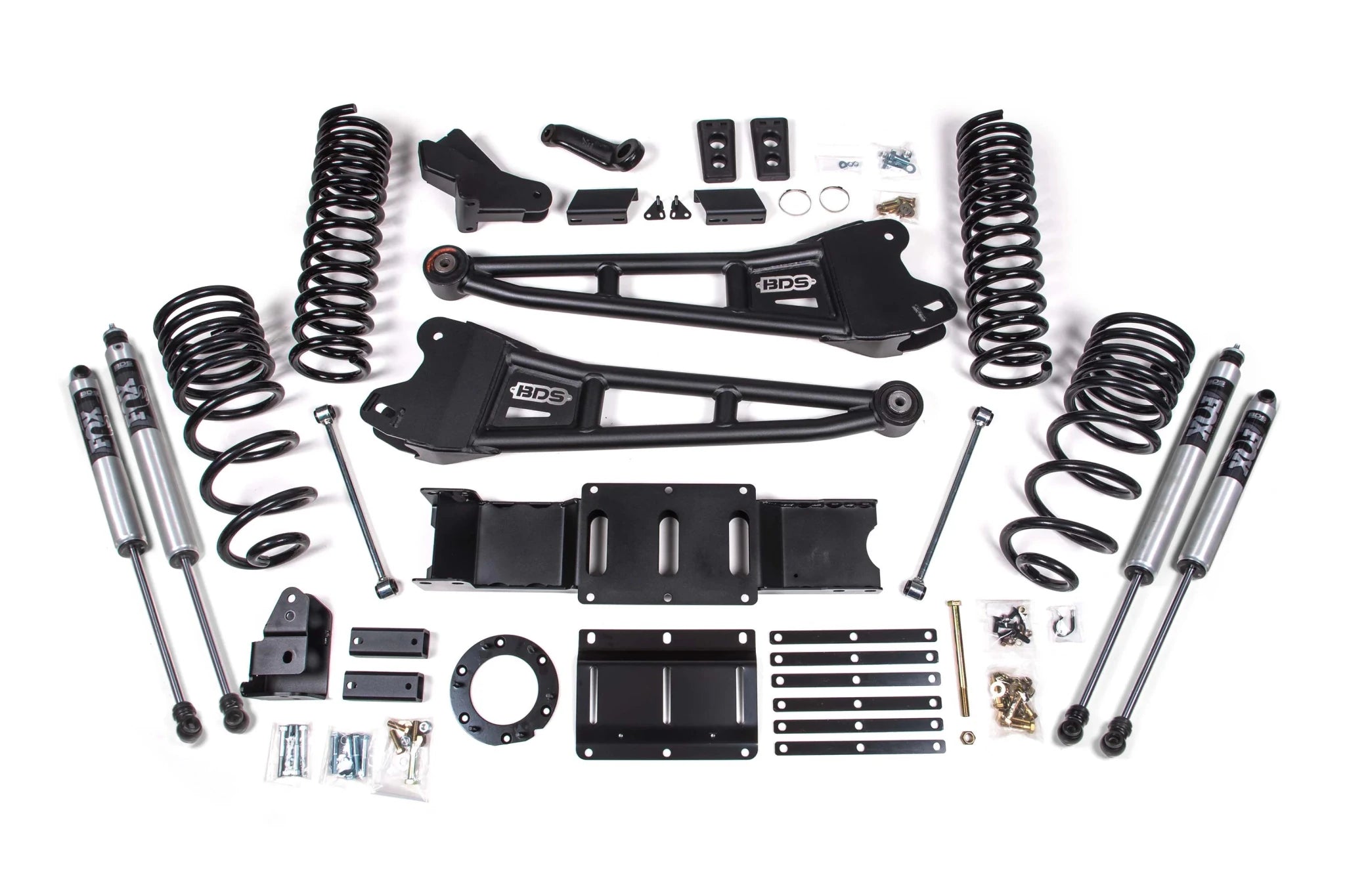BDS Suspension 4 Inch Lift Kit w/ Radius Arm (2019 - 2024 2500 Cummins 4WD) - Southern Diesel Supply