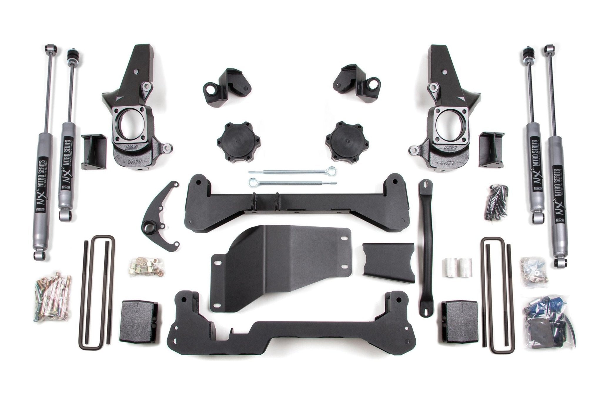 BDS Suspension 4.5 Inch Lift Kit (2001 - 2010 Duramax SRW, 4WD) - Southern Diesel Supply