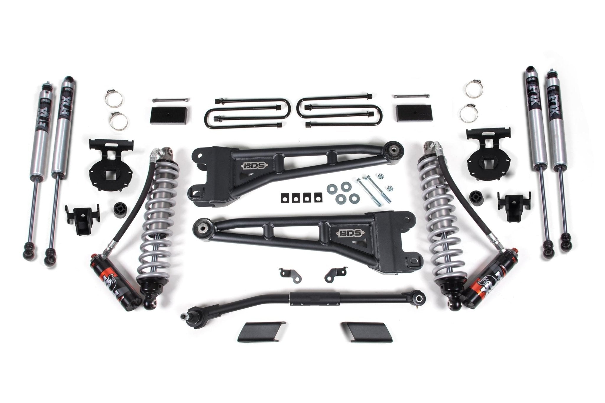 BDS Suspension 4WD 3 Inch Lift Kit w/ Radius Arm FOX 2.5 Coil - Over Conversion Performance Elite (2023 - 2024 Powerstroke) - Southern Diesel Supply