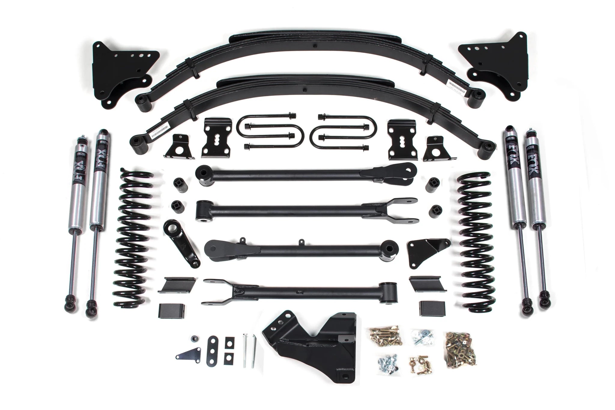 BDS Suspension 4WD 4 Inch Lift Kit w/ 4 - Link (2008 - 2010 Powerstroke) - Southern Diesel Supply