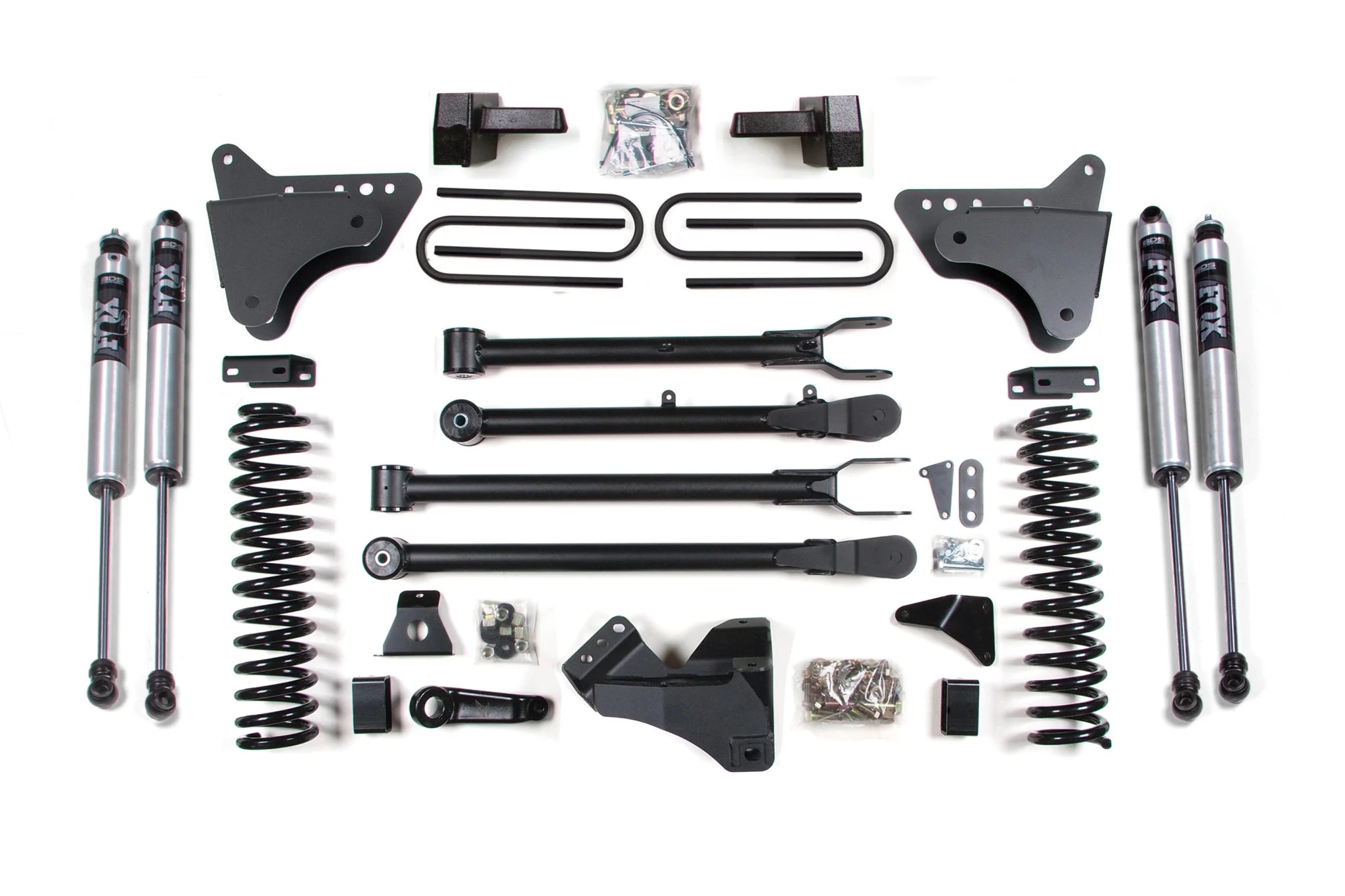 BDS Suspension 4WD 4 Inch Lift Kit w/ 4 - Link (2008 - 2010 Powerstroke) - Southern Diesel Supply