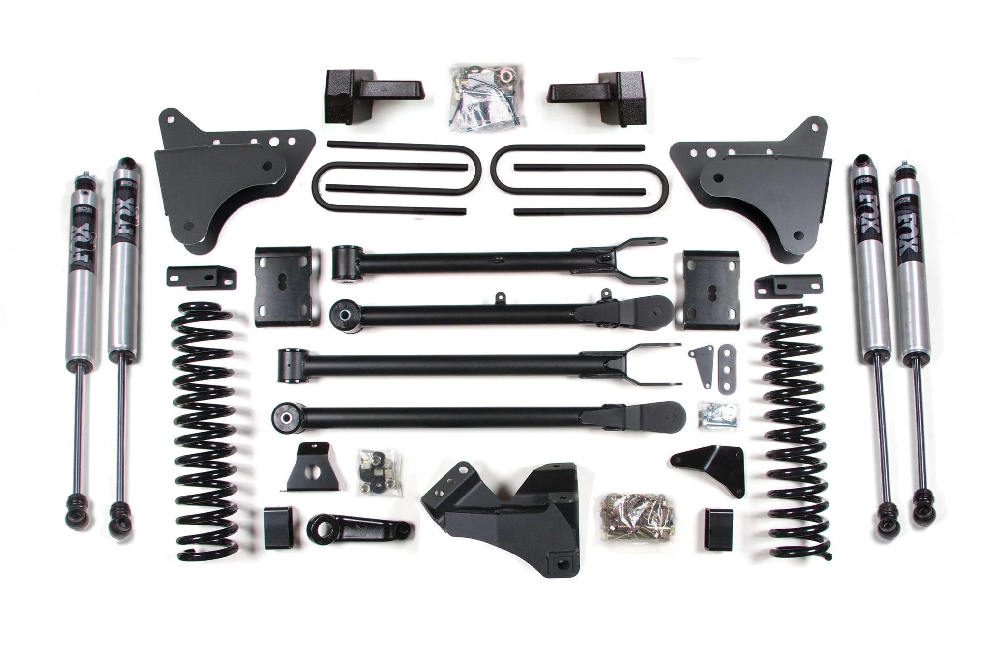 BDS Suspension 4WD 4 Inch Lift Kit w/ 4 - Link (2011 - 2016 Powerstroke) - Southern Diesel Supply