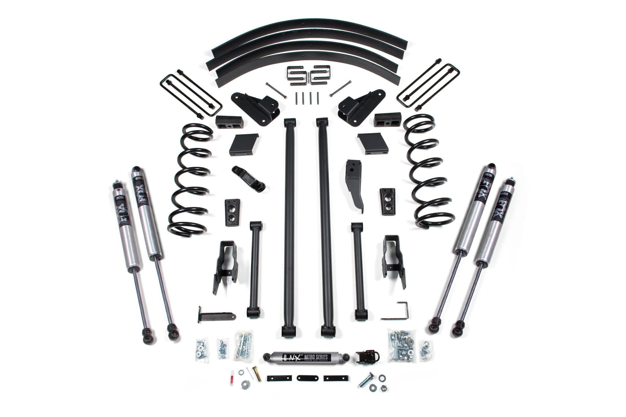 BDS Suspension 4WD 4.5 Inch Lift Kit Long Arm Conversion (1994 - 1999 Cummins) - Southern Diesel Supply