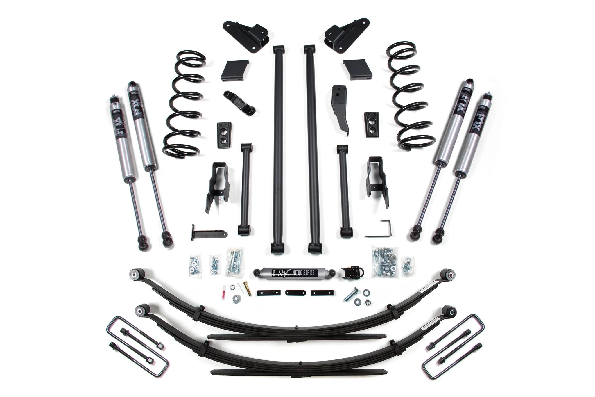 BDS Suspension 4WD 4.5 Inch Lift Kit Long Arm Conversion (1994 - 1999 Cummins) - Southern Diesel Supply