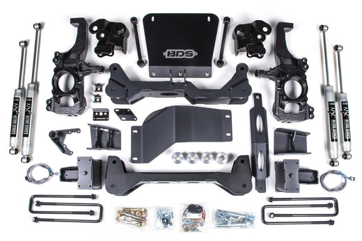BDS Suspension 5 Inch Lift Kit (2020-2024 6.6L Duramax 4WD)