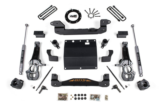 BDS Suspension 5.5 Inch Lift Kit (2015-2022 2.8L Duramax 4WD)