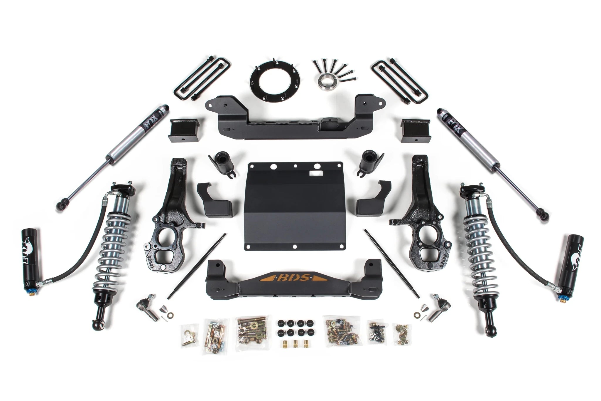 BDS Suspension 4WD 5.5 Inch Lift Kit FOX 2.5 Coil - Over (2015 - 2022 2.8L Duramax) - Southern Diesel Supply